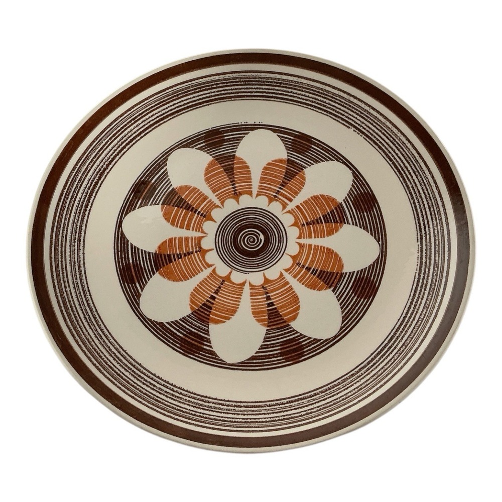 4 Vintage American Contemporary Fantasia Ironstone Dinner Plates 10"